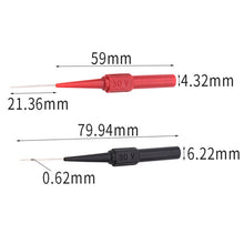 Load image into Gallery viewer, Coarse Probe Auto Repair Test Multimeter Pen, Color: Red + Black, Black, Red, Red + Black