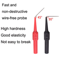 Load image into Gallery viewer, Coarse Probe Auto Repair Test Multimeter Pen, Color: Red + Black, Black, Red, Red + Black