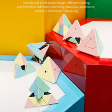 Load image into Gallery viewer, Moyu Magic Tower Series Magic Cube Third-Order Macaron Color Magic Cube