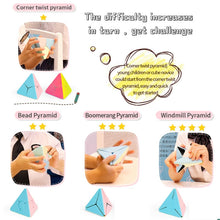 Load image into Gallery viewer, Moyu Magic Tower Series Magic Cube Third-Order Macaron Color Magic Cube