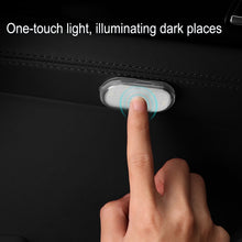 Load image into Gallery viewer, Car Lighting Reading Light LED Touch Sensing Ambient Light, Style:, White, Ice Blue, Blue, Pink Purple, Colorful