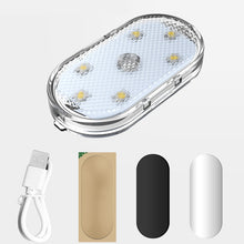 Load image into Gallery viewer, Car Lighting Reading Light LED Touch Sensing Ambient Light, Style:, White, Ice Blue, Blue, Pink Purple, Colorful