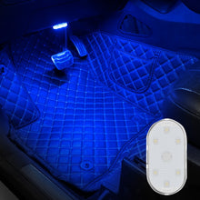 Load image into Gallery viewer, Car Lighting Reading Light LED Touch Sensing Ambient Light, Style:, White, Ice Blue, Blue, Pink Purple, Colorful