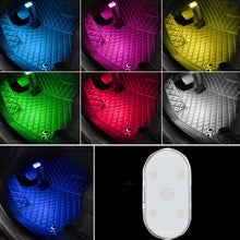 Load image into Gallery viewer, Car Lighting Reading Light LED Touch Sensing Ambient Light, Style:, White, Ice Blue, Blue, Pink Purple, Colorful