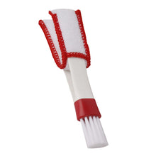 Load image into Gallery viewer, Car Wash Brush Soft Hub Multi-Function Dust Removal Tool, Red White Air Outlet Brush, Red Gray Air Outlet Brush, Red Sponge Brush, Red Wheel Brush