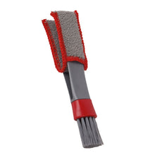 Load image into Gallery viewer, Car Wash Brush Soft Hub Multi-Function Dust Removal Tool, Red White Air Outlet Brush, Red Gray Air Outlet Brush, Red Sponge Brush, Red Wheel Brush