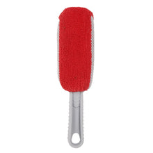 Load image into Gallery viewer, Car Wash Brush Soft Hub Multi-Function Dust Removal Tool, Red White Air Outlet Brush, Red Gray Air Outlet Brush, Red Sponge Brush, Red Wheel Brush