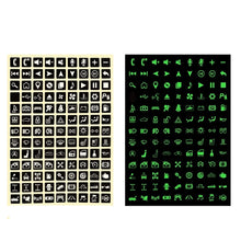 Load image into Gallery viewer, Car Button Luminous Sticker General PET Waterproof Wear-Resistant Car Sticker, 3 PCS Number 2