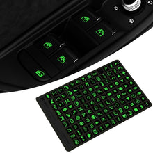 Load image into Gallery viewer, Car Button Luminous Sticker General PET Waterproof Wear-Resistant Car Sticker, 3 PCS Number 2