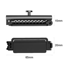 Load image into Gallery viewer, Car Safety Belt Holder Non-Slip Limiter Slack Adjuster, Metal Deep Gray, Metal Red, Metal Silver