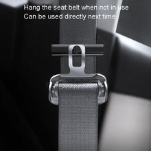 Load image into Gallery viewer, Car Safety Belt Holder Non-Slip Limiter Slack Adjuster, Metal Deep Gray, Metal Red, Metal Silver