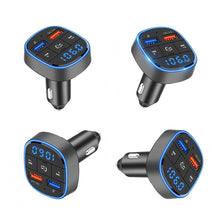Load image into Gallery viewer, QC3.0 Fast Charge Car Bluetooth MP3 Player Car FM Transmitter, QC3.0 Fast Charge