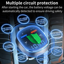 Load image into Gallery viewer, QC3.0 Fast Charge Car Bluetooth MP3 Player Car FM Transmitter, QC3.0 Fast Charge