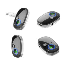 Load image into Gallery viewer, Car Bluetooth Receiver Music Player Wireless Audio Converter, Black