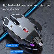 Load image into Gallery viewer, Taijia P3 6 Keys RGB Lighting Adjustable Wired Mouse, Black, White