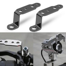 Load image into Gallery viewer, 2 PCS Multifunction Motorcycle Modification Accessories Rearview Mirror Lamp Bracket, Black, Blue, Red, Gold, Silver, Orange