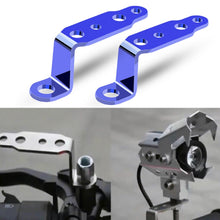 Load image into Gallery viewer, 2 PCS Multifunction Motorcycle Modification Accessories Rearview Mirror Lamp Bracket, Black, Blue, Red, Gold, Silver, Orange