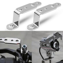 Load image into Gallery viewer, 2 PCS Multifunction Motorcycle Modification Accessories Rearview Mirror Lamp Bracket, Black, Blue, Red, Gold, Silver, Orange