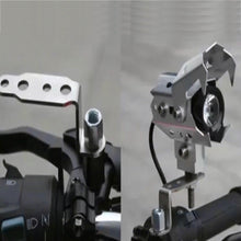 Load image into Gallery viewer, 2 PCS Multifunction Motorcycle Modification Accessories Rearview Mirror Lamp Bracket, Black, Blue, Red, Gold, Silver, Orange