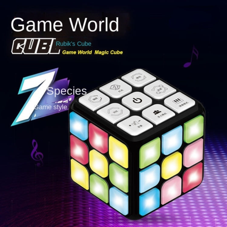 Multifunctional Sound and Light Eelectric Puzzle Magic Cube