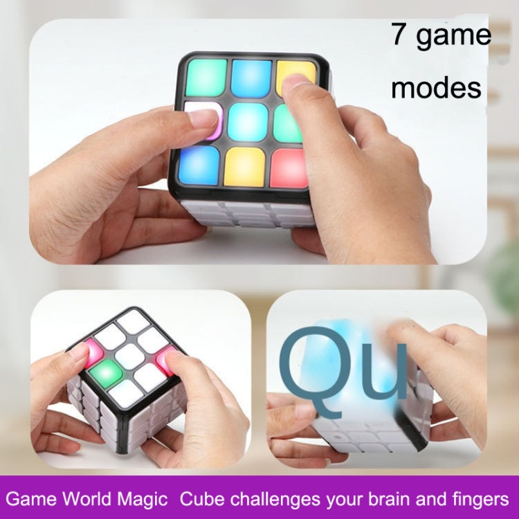 Multifunctional Sound and Light Eelectric Puzzle Magic Cube