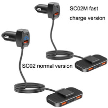 Load image into Gallery viewer, 5 In 1 Mobile Phone Fast Recharge Car Charger, SC02M, SC02