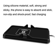 Load image into Gallery viewer, C6 15W 2 In 1 USB Multi-Function Car Wireless Charger Anti-Slip Launching Pad, C6