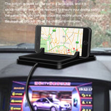 Load image into Gallery viewer, C6 15W 2 In 1 USB Multi-Function Car Wireless Charger Anti-Slip Launching Pad, C6