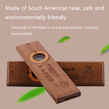 Load image into Gallery viewer, ADL07 Wooden Environmental Protection Portable Kazoo, ADL07 Kazoo