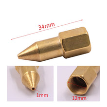 Load image into Gallery viewer, 50 PCS Butter Machine Head Copper Universal Steel Tip Pneumatic Oil Grease Nipple, 50 PCS Grease Head