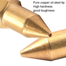 Load image into Gallery viewer, 50 PCS Butter Machine Head Copper Universal Steel Tip Pneumatic Oil Grease Nipple, 50 PCS Grease Head
