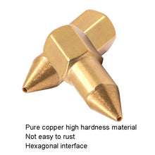 Load image into Gallery viewer, 50 PCS Butter Machine Head Copper Universal Steel Tip Pneumatic Oil Grease Nipple, 50 PCS Grease Head