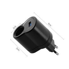 Load image into Gallery viewer, Home Cigarette Lighter Socket Car Power Converter, Plug Specifications:, UK Plug, EU Plug, US Plug