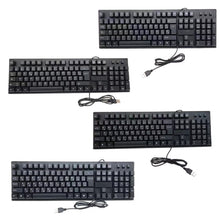 Load image into Gallery viewer, 108 Keys Computer USB Wired Keyboard, Cable Length: 1.5m, Arabic Single, Russian, French, Spanish