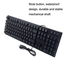 Load image into Gallery viewer, 108 Keys Computer USB Wired Keyboard, Cable Length: 1.5m, Arabic Single, Russian, French, Spanish