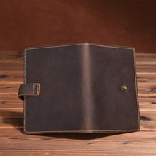 Load image into Gallery viewer, Leather Passport Holder Vintage Card Holder, SF053