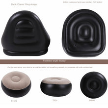 Load image into Gallery viewer, Lunch Break Inflatable Lazy Sofa, Bottom Color Random Delivery, Style:, Sofa+Pedal, Single Sofa