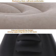 Load image into Gallery viewer, Lunch Break Inflatable Lazy Sofa, Bottom Color Random Delivery, Style:, Sofa+Pedal, Single Sofa