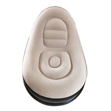 Load image into Gallery viewer, Lunch Break Inflatable Lazy Sofa, Bottom Color Random Delivery, Style:, Sofa+Pedal, Single Sofa
