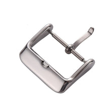 Load image into Gallery viewer, 5pcs IP Plated Stainless Steel Pin Buckle Watch Accessories, Color: Silver 12mm, Silver 12mm, Silver 14mm, Silver 16mm, Silver 18mm, Silver 20mm, Rose Gold 12mm, Rose Gold 14mm, Rose Gold 16mm, Rose Gold 18mm, Rose Gold 20mm, Rose Gold 22mm, Gold 12mm ...