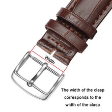 Load image into Gallery viewer, 5pcs IP Plated Stainless Steel Pin Buckle Watch Accessories, Color: Silver 12mm, Silver 12mm, Silver 14mm, Silver 16mm, Silver 18mm, Silver 20mm, Rose Gold 12mm, Rose Gold 14mm, Rose Gold 16mm, Rose Gold 18mm, Rose Gold 20mm, Rose Gold 22mm, Gold 12mm ...