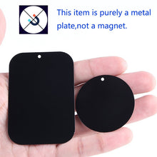 Load image into Gallery viewer, 30 PCS Car Phone Holder Magnetic Sheet, Spec:, 40mm (with Tape), 45 x 65mm (with Tape)