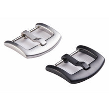 Load image into Gallery viewer, 3 PCS 316L Stainless Steel Watch Buckle Watch Accessories, 18mm Silver, 18mm IP Black, 20mm Silver, 20mm IP Black, 22mm Silver, 22mm IP Black
