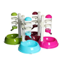 Load image into Gallery viewer, Pet Anti-Skid &amp; Leak-Proof Automatic Water Dispenser, Green, Wine Red, Rose Red, Blue