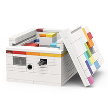 Load image into Gallery viewer, BuildMoc Interlocking Block Toys Rainbow Road Decryption Box