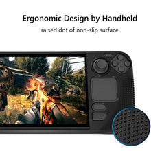 Load image into Gallery viewer, PGTECH Game Console Silicone Case With Anti-Slip Particles for Steam Deck, Black
