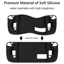Load image into Gallery viewer, PGTECH Game Console Silicone Case With Anti-Slip Particles for Steam Deck, Black