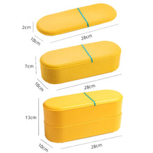 Load image into Gallery viewer, Household Battery Storage Box Data Cable Charger Storage Organizer Box, Pink Single Layer, Blue Single Layer, Yellow Single Layer, Gray White Single Layer, Pink Double Layer, Blue Double Layer, Yellow Double Layer, Gray White Double Layer, Pink 3 Layer...