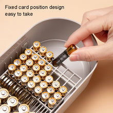Load image into Gallery viewer, Household Battery Storage Box Data Cable Charger Storage Organizer Box, Pink Single Layer, Blue Single Layer, Yellow Single Layer, Gray White Single Layer, Pink Double Layer, Blue Double Layer, Yellow Double Layer, Gray White Double Layer, Pink 3 Layer...