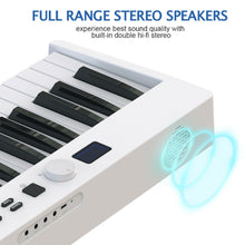 Load image into Gallery viewer, 88-Key Portable Smart Folding Electric Piano, EU Plug